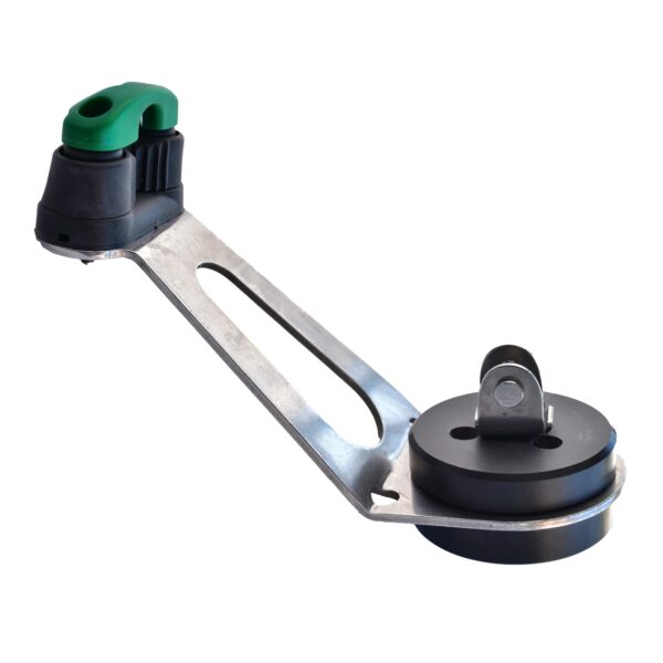 BASE GIRATORIA INOX. ALTA MOR. ALUMINIO